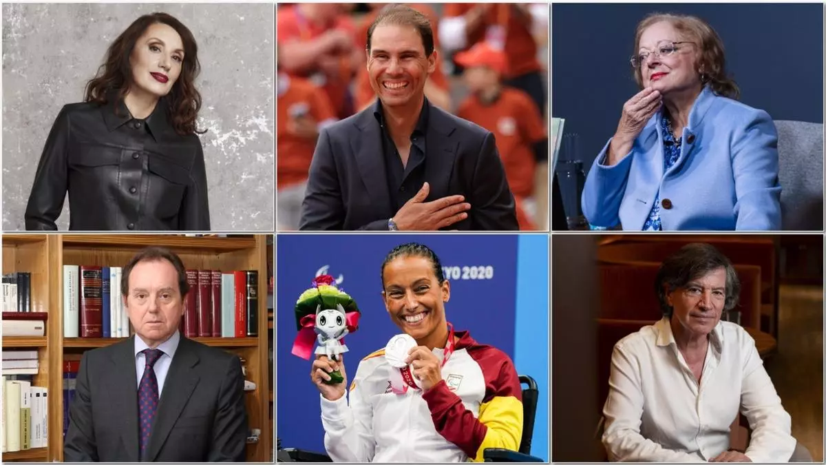 Felipe VI hace marqueses a Rafa Nadal y Luz Casal