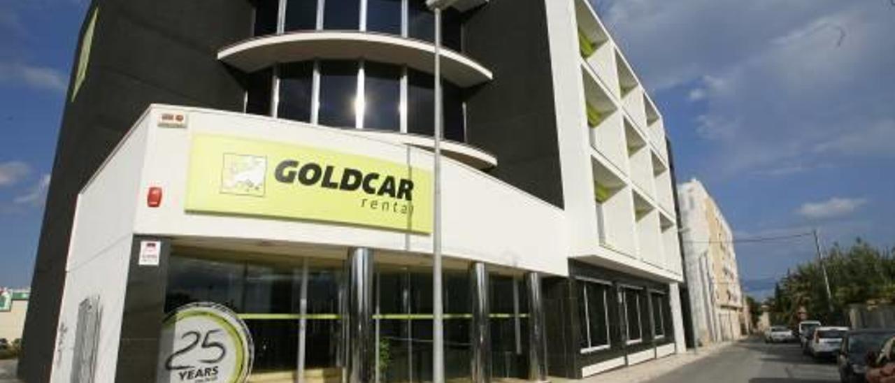 Imagen de archivo de la sede de Goldcar en Sant Joan.