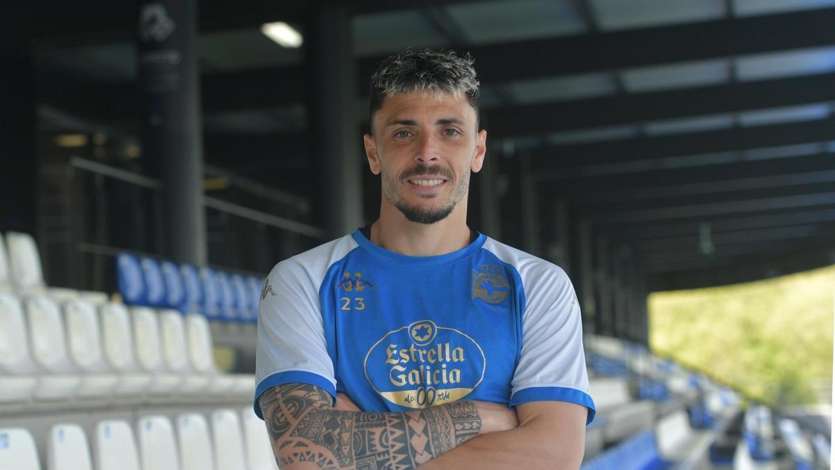 Ximo Navarro habla de su contrato, que acaba en junio, y su posible renovación con el Dépor