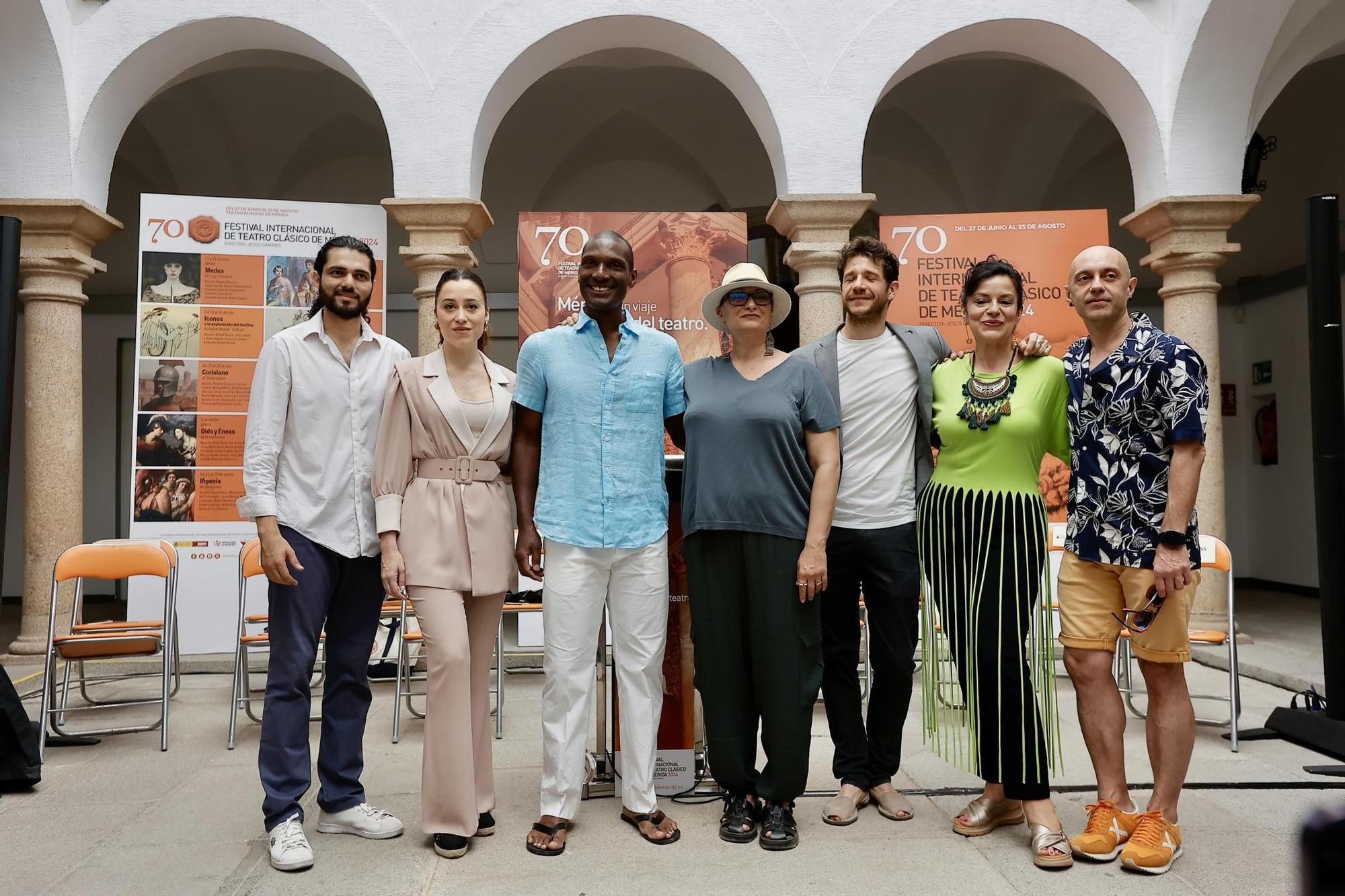 Presentación de la obra Medea, que abre el Festival Internacional de Teatro Clásico de Mérida