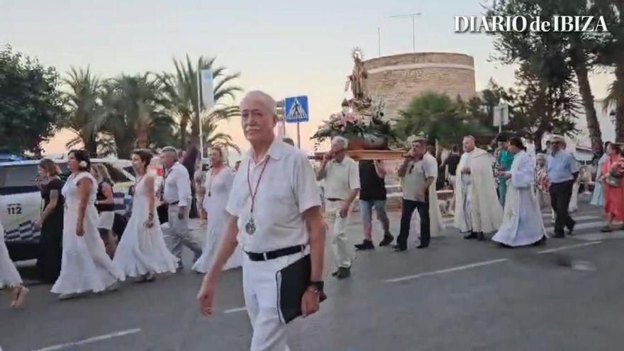Vídeo: Procesión del Día del Carmen en Santa Eulària