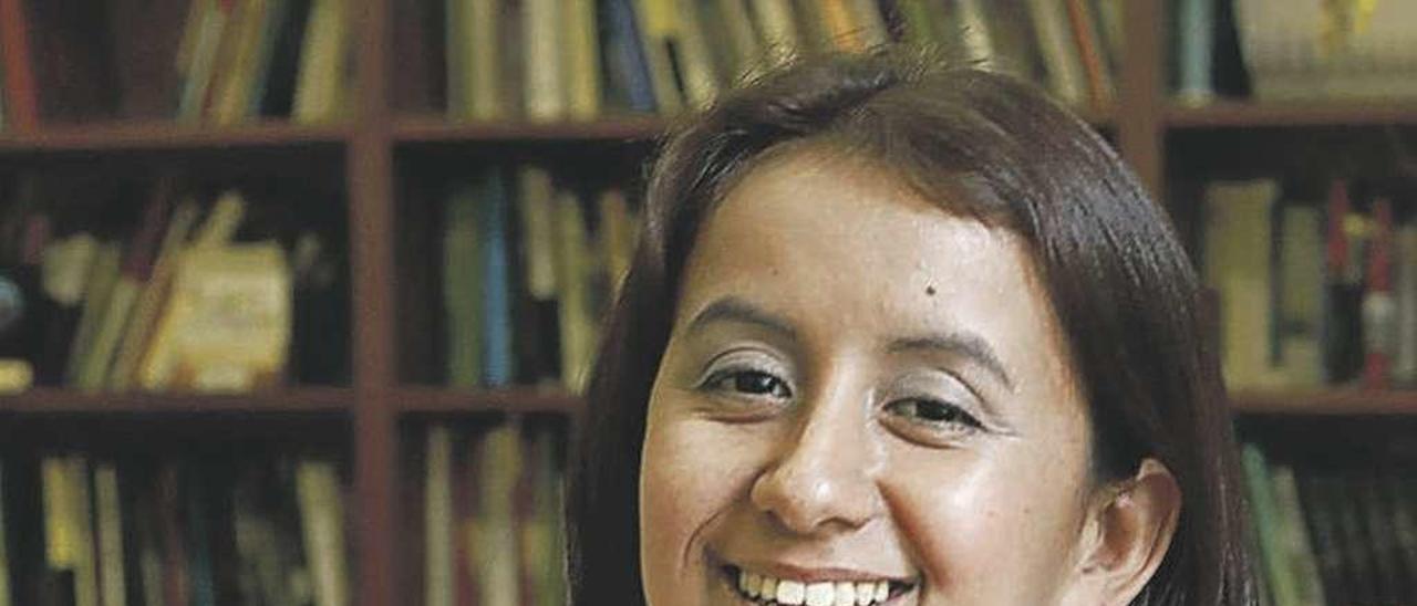 La exguerrilera de las FARC Manuela Marín. // LNE