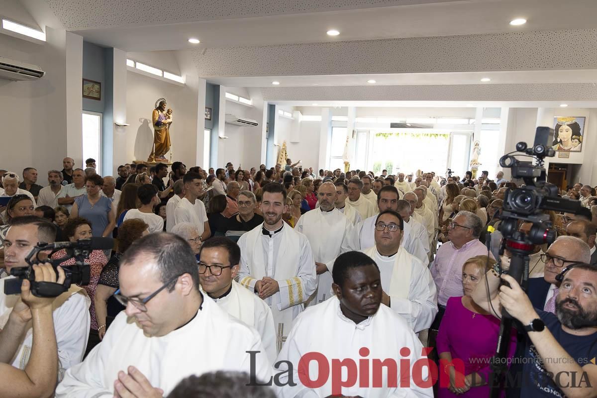 Así se ha vivido la ordenación sacerdotal de Miguel Tovar Fernández en la pedanía molinense de Torrealta