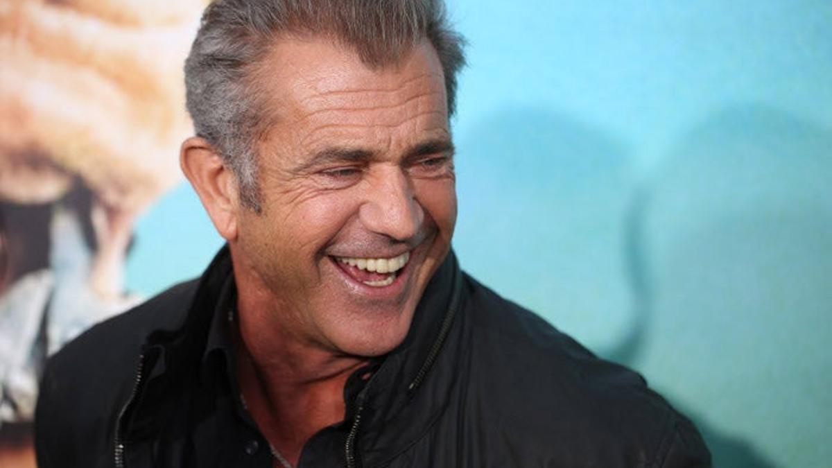 Mel Gibson sin barba