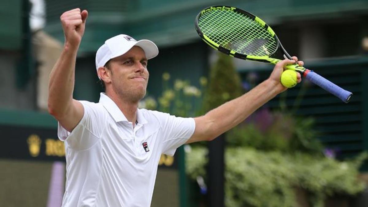 Sam Querrey está disfrutando de esta edición de Wimbledon