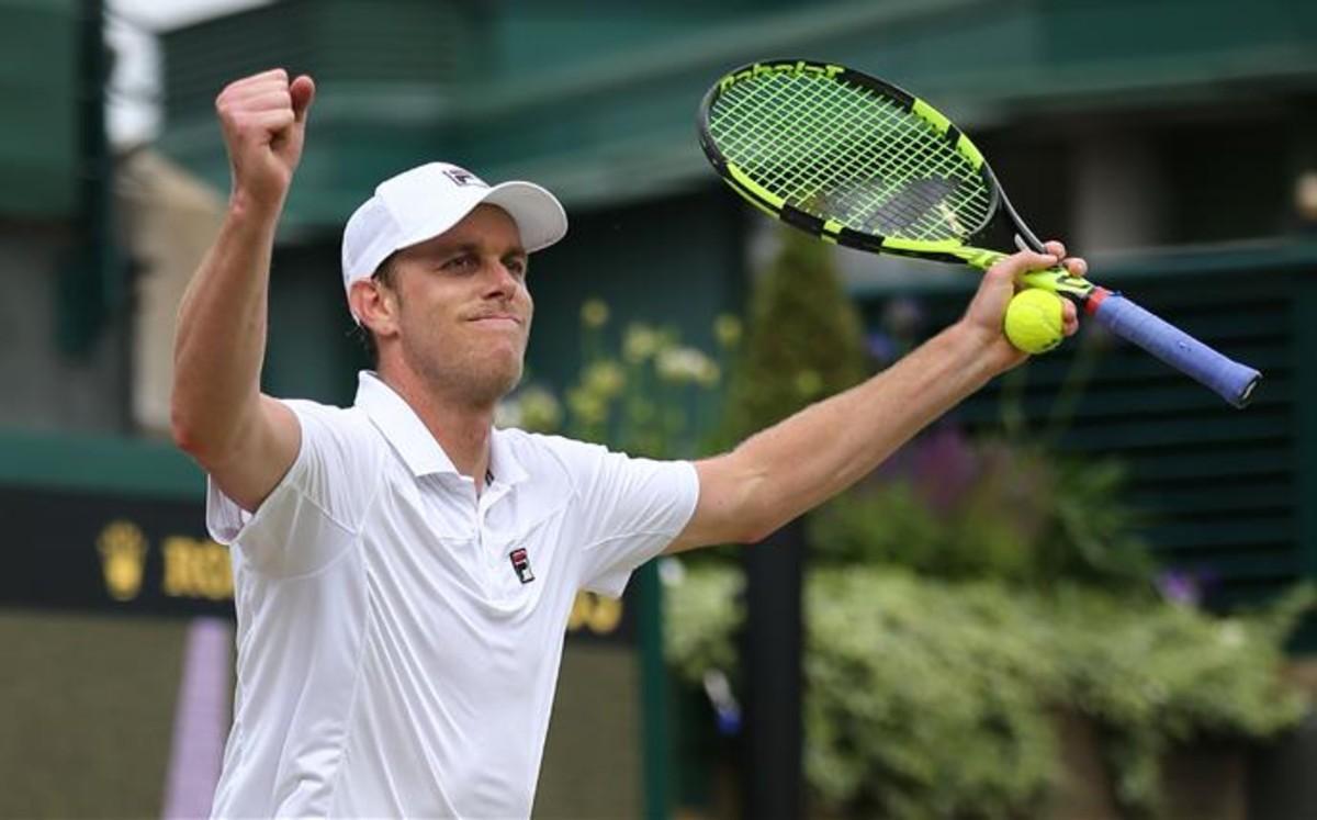 Sam Querrey está disfrutando de esta edición de Wimbledon