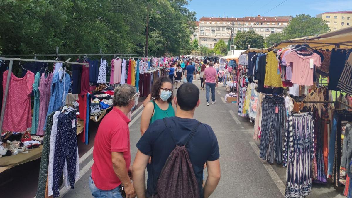 Disposición de puestos en la feria. // FdV