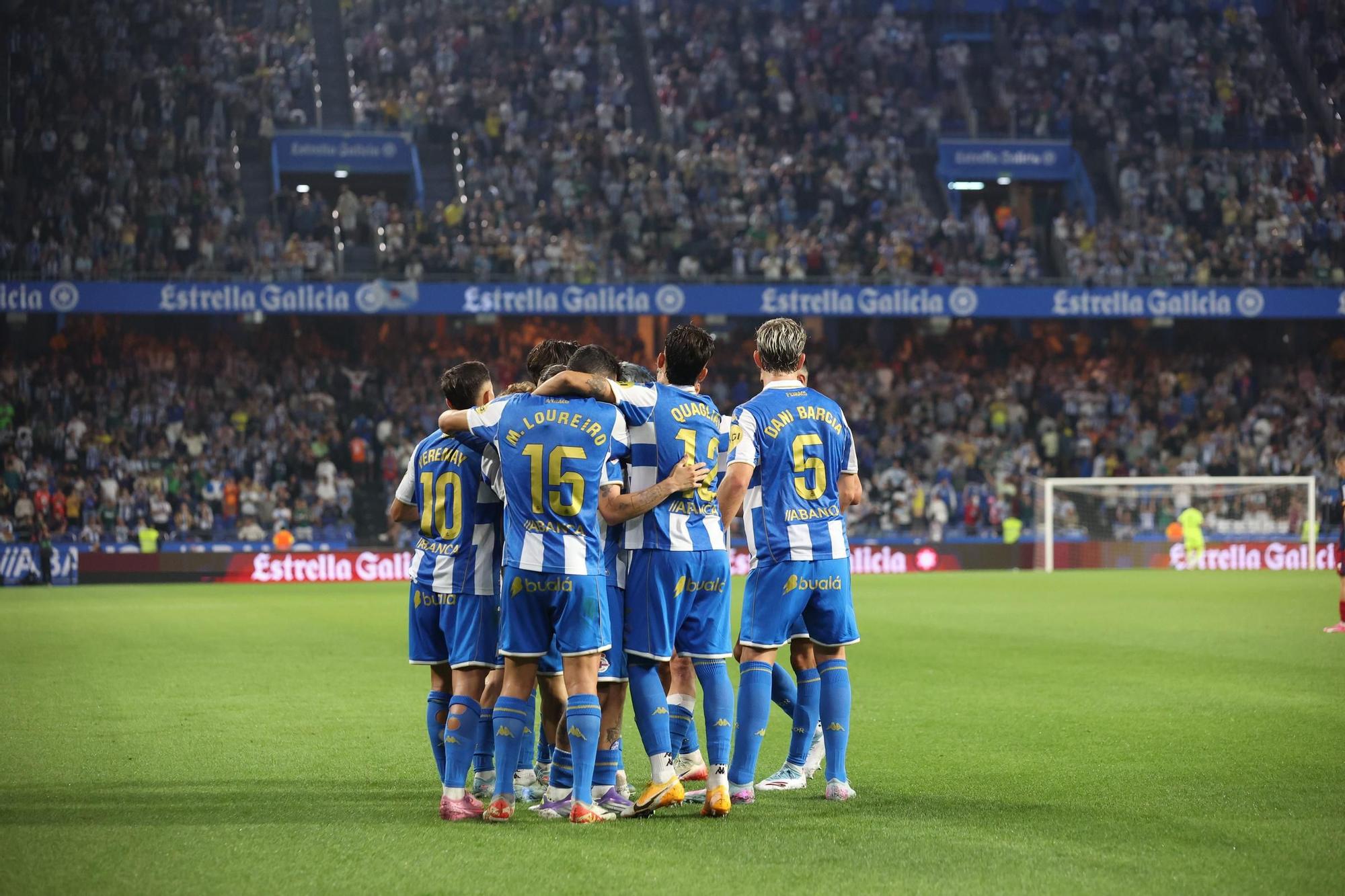 Las mejores imágenes del Deportivo - Huesca