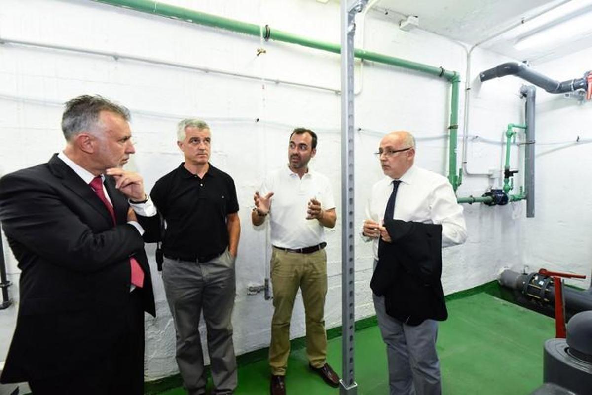 La piscina de la Ciudad Deportiva Gran Canaria, tras su remodelación