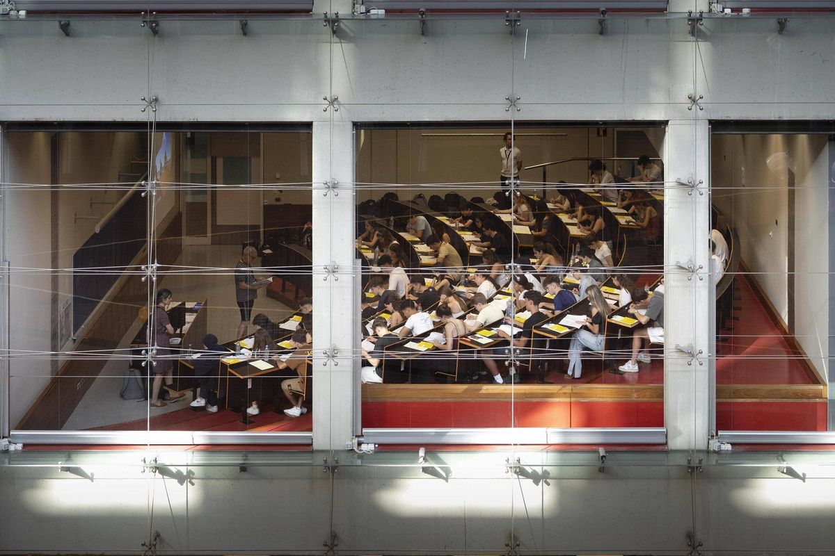 Primer día de selectividad 2025 en Catalunya.
