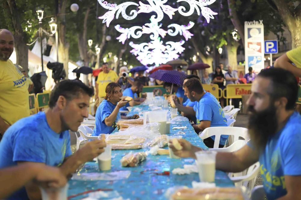 XIX edición del Concurs Internacional de Bevedors d'Orxata i Fartons de la Fira de Xàtiva