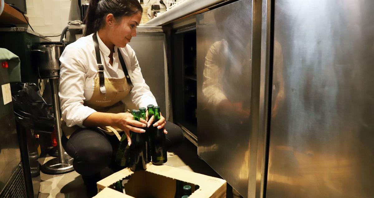 Preparativos para estos días en el restaurante Cantarranas.  álex zea