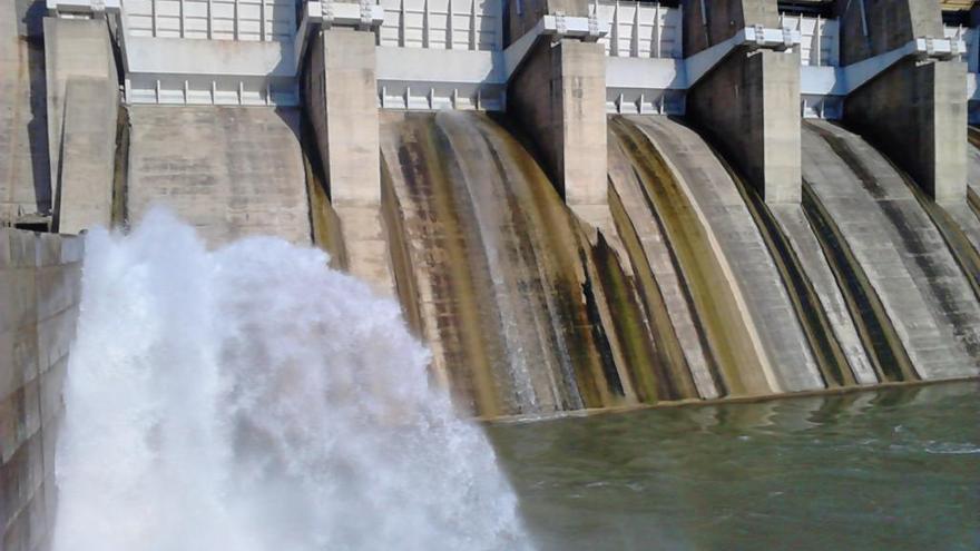 Contraembalse del Tajo de la Encantada, en Ardales