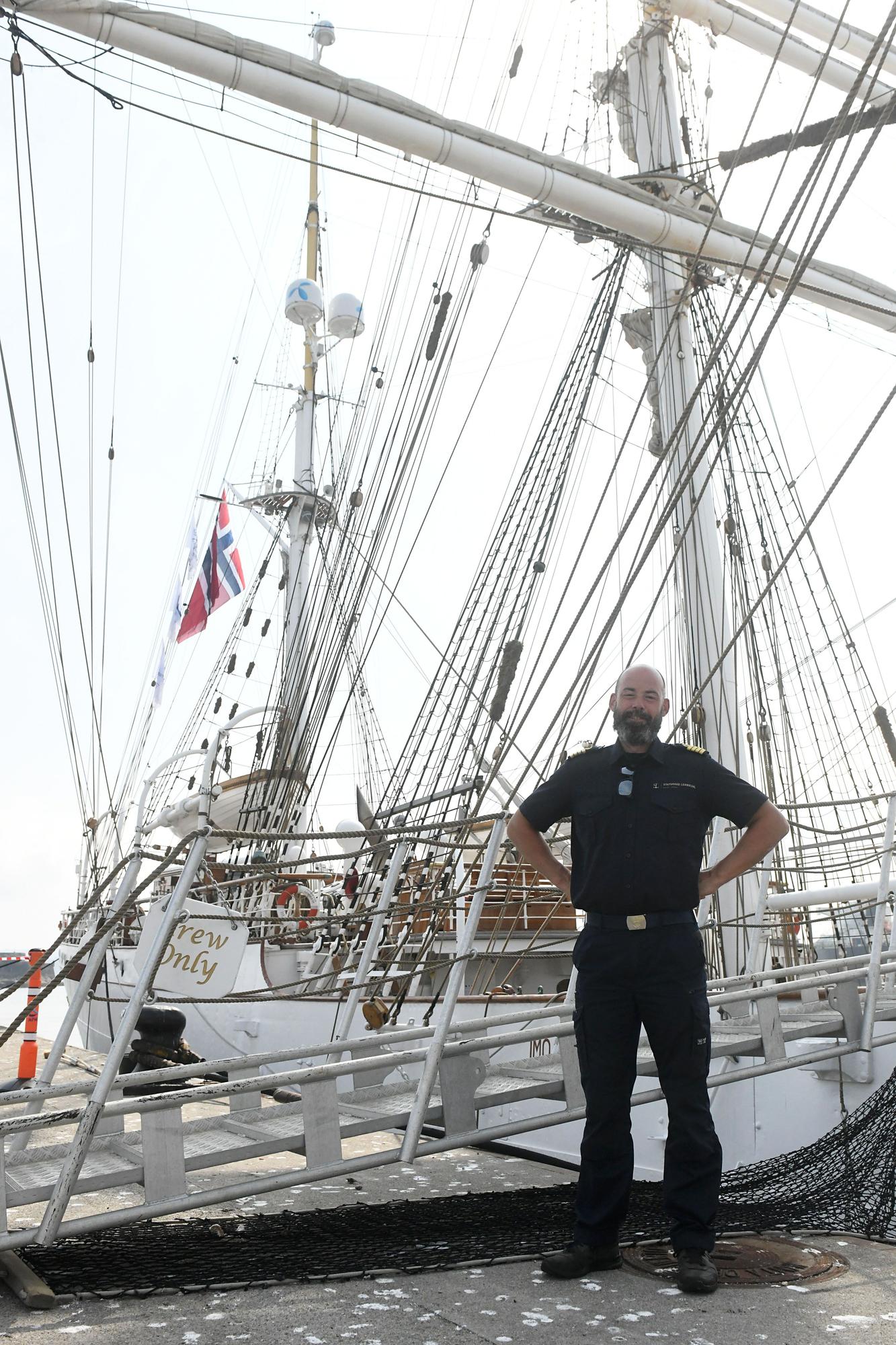 El velero noruego de 1914 Statsraad Lehmkuhl,