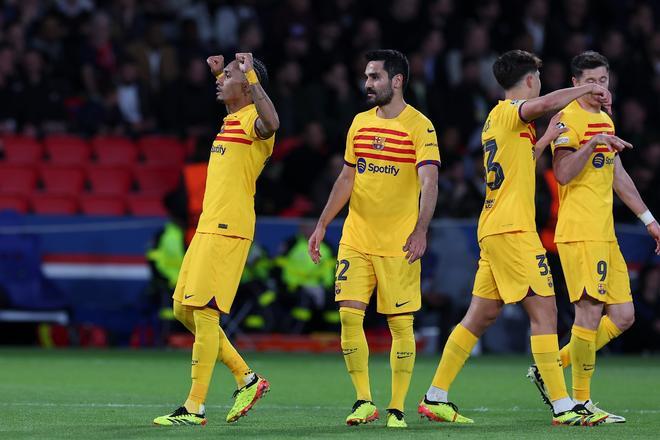 PSG - FC Barcelona, la ida de cuartos de final de la Champions League, en imágenes