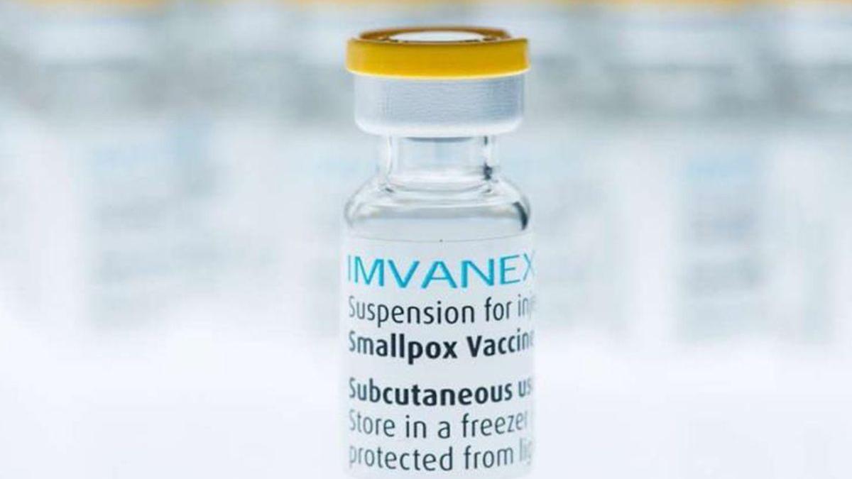 Un vial de Imvanex, la vacuna contra la viruela