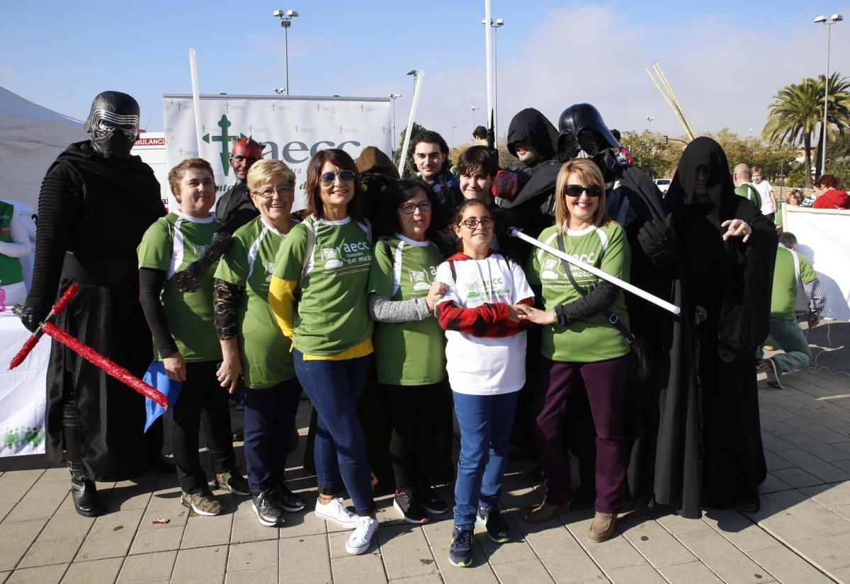 Las imágenes de la marcha contra el cáncer