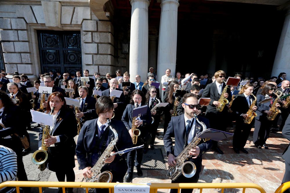 Actos de la Crida: Entrada de bandas de música