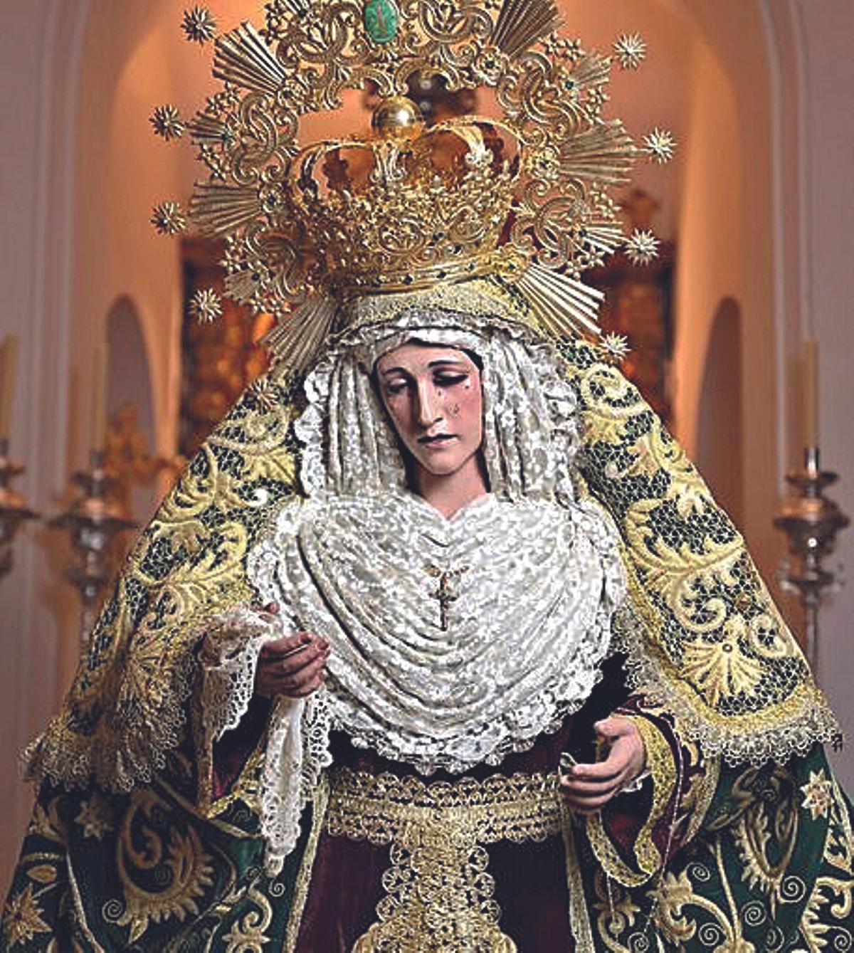 Nuestra Señora de la Esperanza, imagen que talló Venancio Marco Roch (1926).