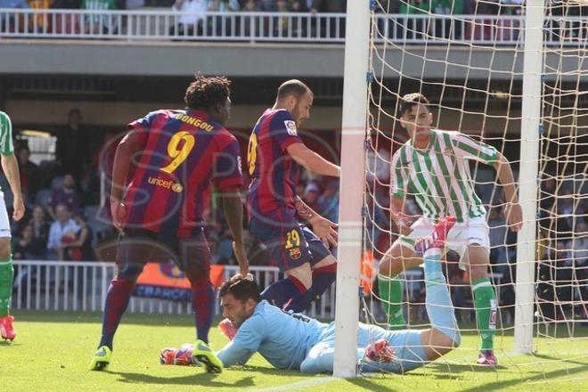 Las imágenes del FC Barcelona B, 1 - Betis, 2