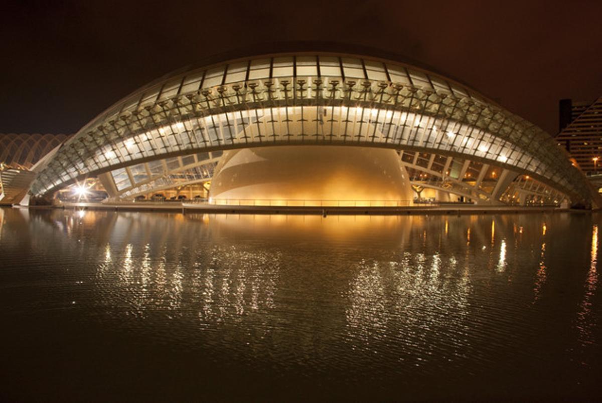 La Ciudad de las Artes de Valencia.