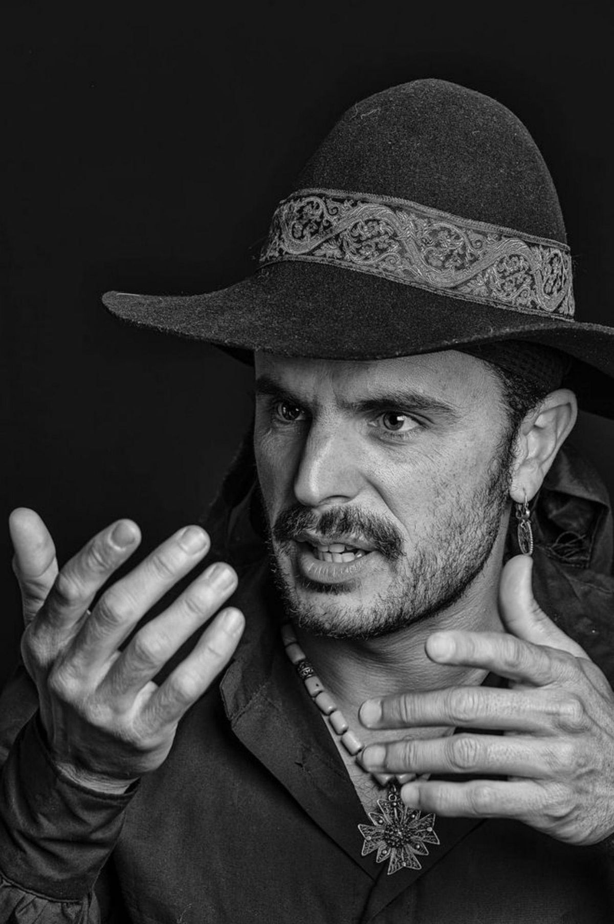 El escritor Miguel Rojo.