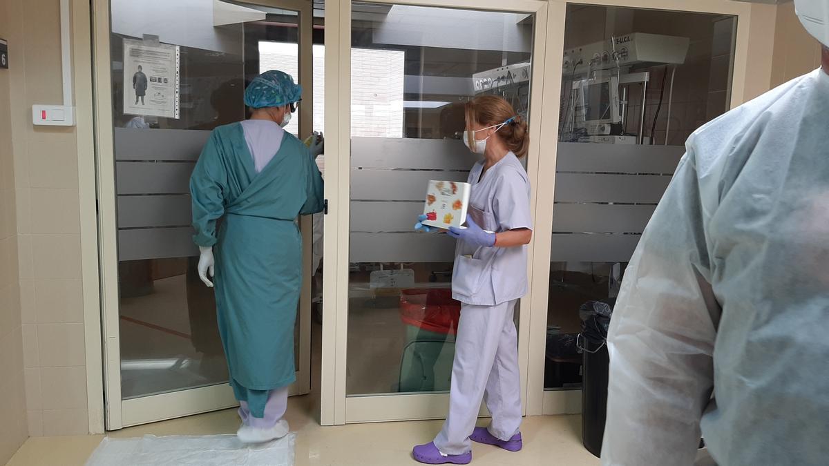 UCI del Hospital General de Elche durante los primeros meses de la pandemia de coronavirus