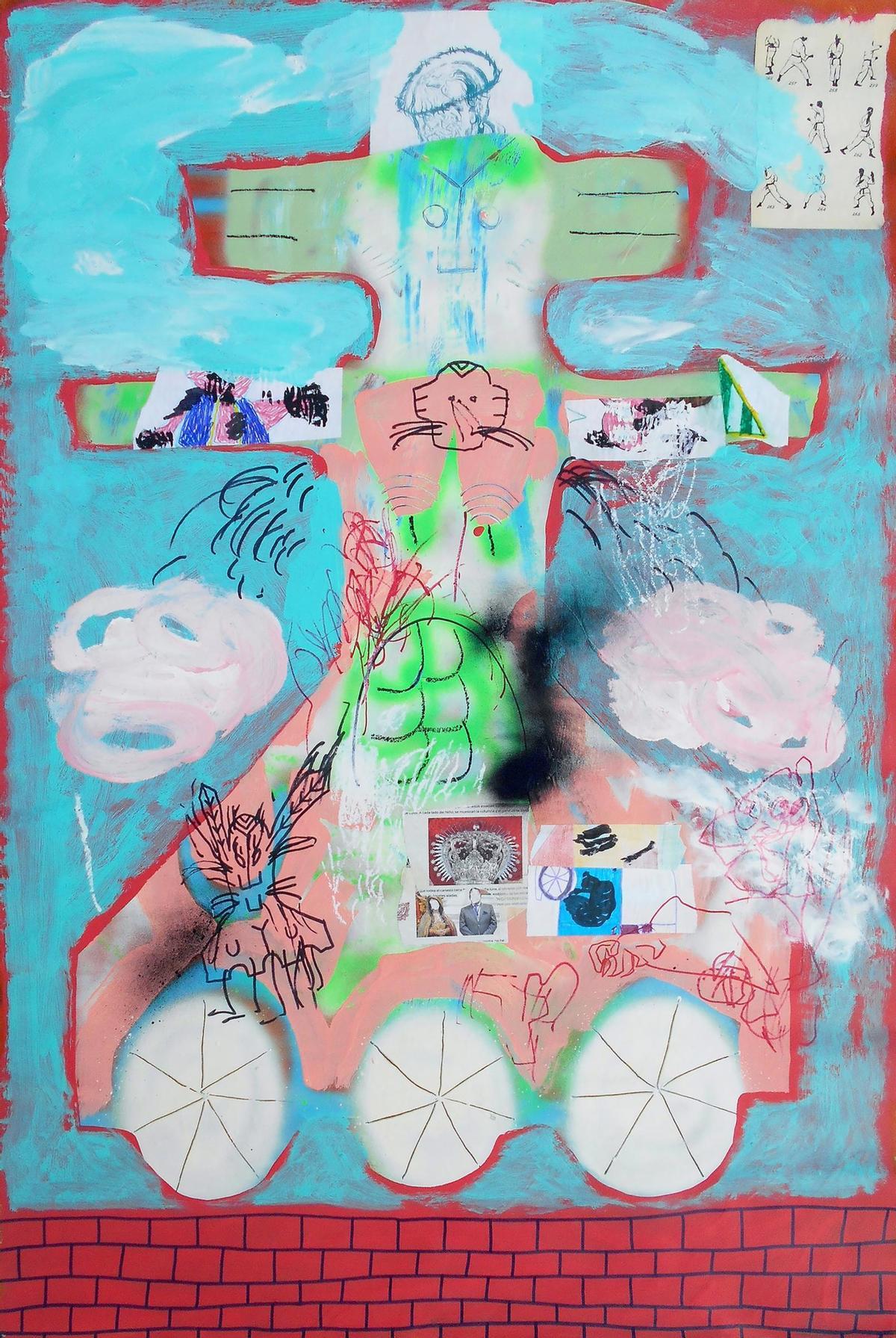 'Biturbo quiere ser mártir', 2025. Murdo Ortiz.