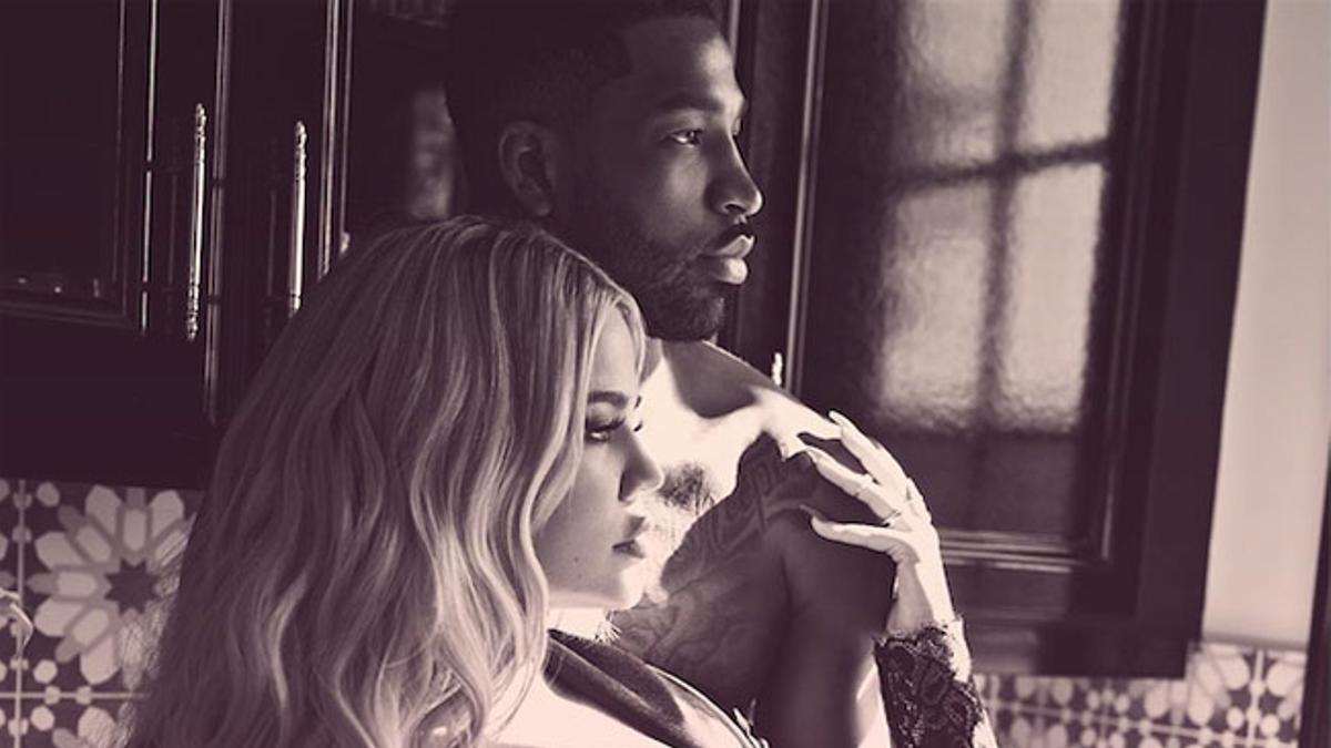 Tristan Thompson y Khloé Kardashian