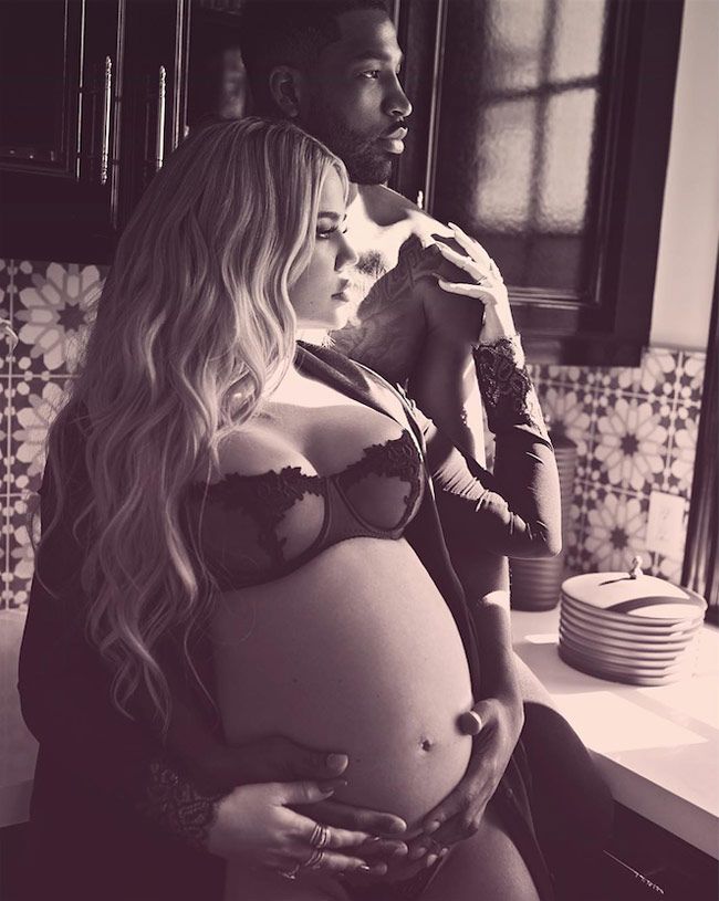 Tristan Thompson y Khloé Kardashian
