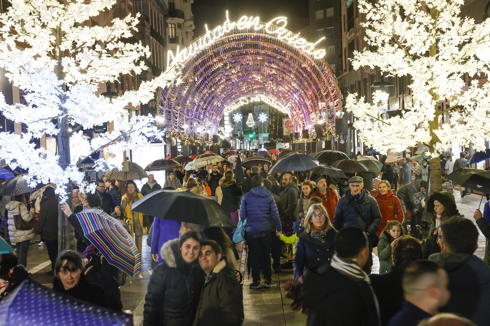 EN IMÁGENES: Ambiente navideño en Oviedo