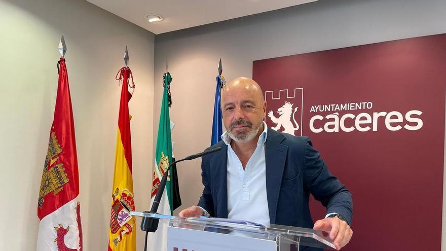 Pedro Muriel ve "fundamental para el futuro de Cáceres" la inversión de 28 millones en saneamiento y depuración