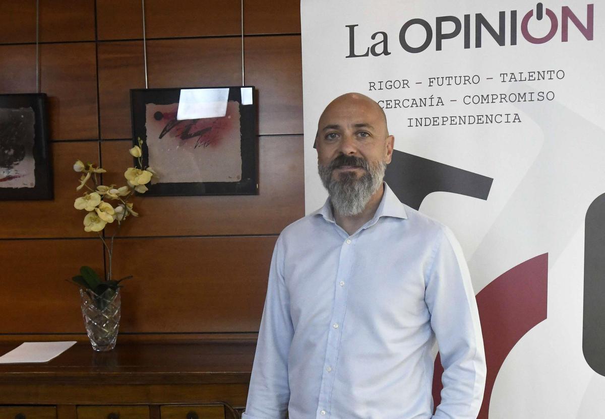 Pedro Sánchez-Séiquer, técnico especialista en proyectos europeos e innovación en la Federación de Cooperativas Agrarias de Murcia (Fecoam)