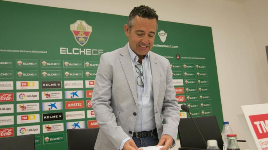 Diego García, presidente del Elche