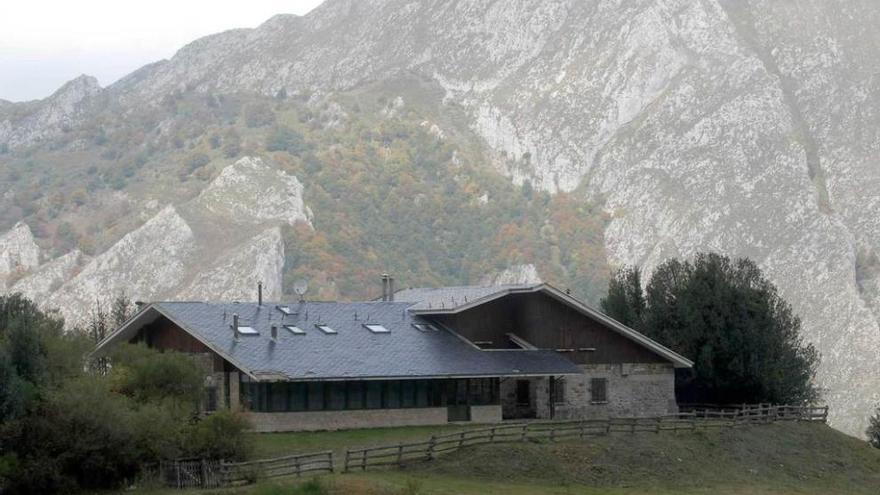 El parador de Brañagallones, en una imagen de archivo.