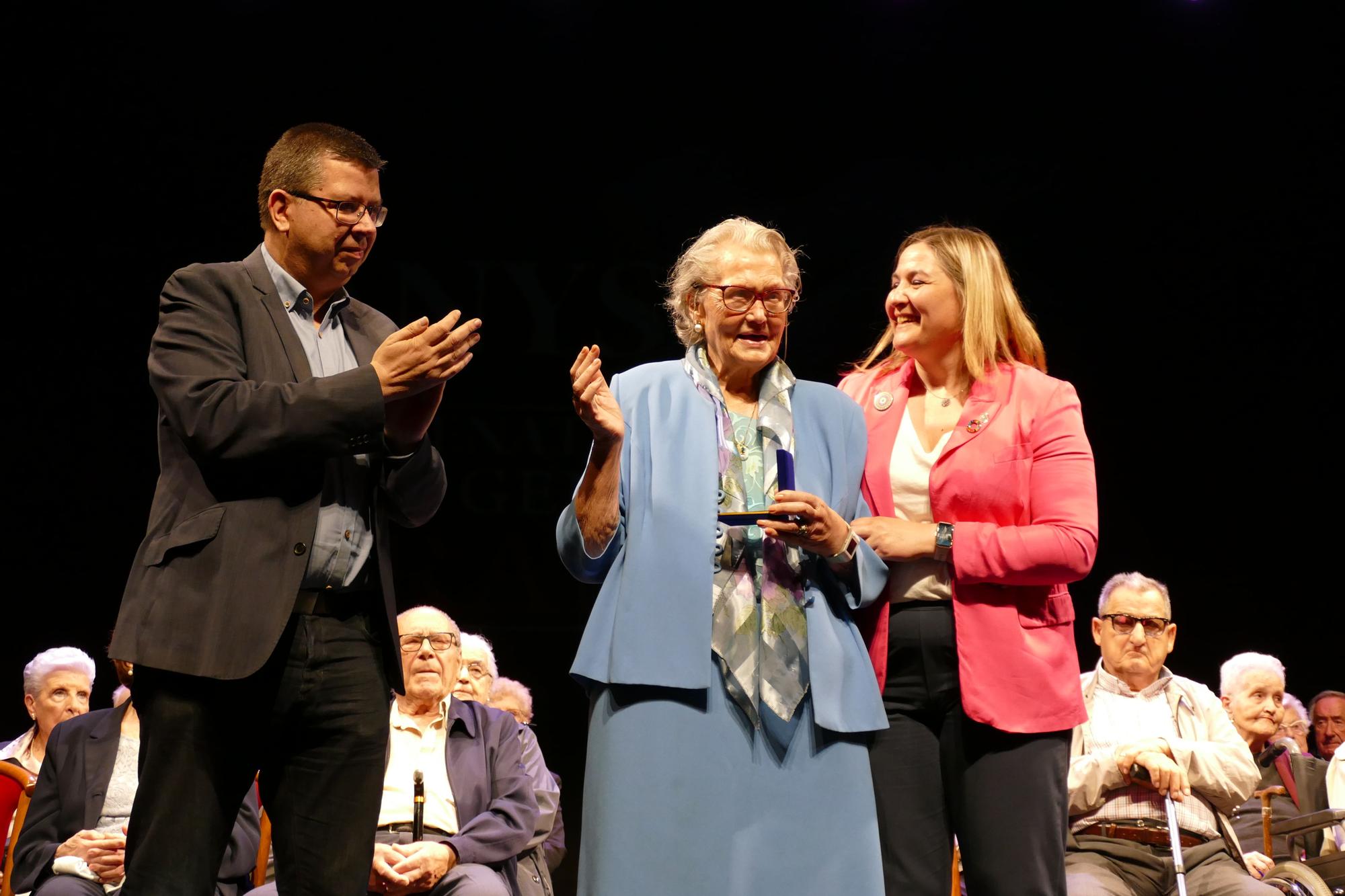 Totes les imatges de l'acte d'homenatge a les persones que celebren 90 anys aquest 2023