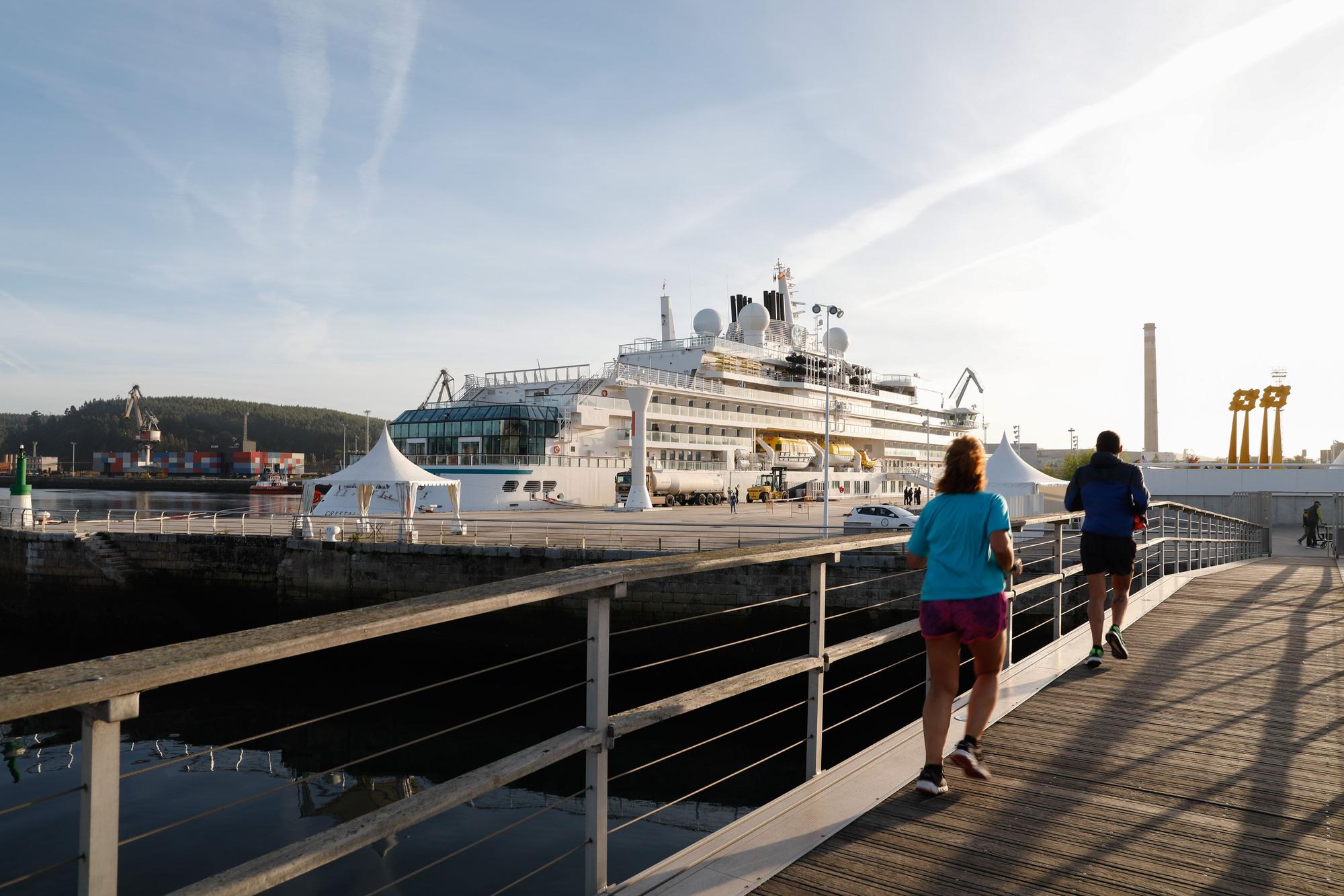 Ferry de lujo en Avilés: el primero pospandemia