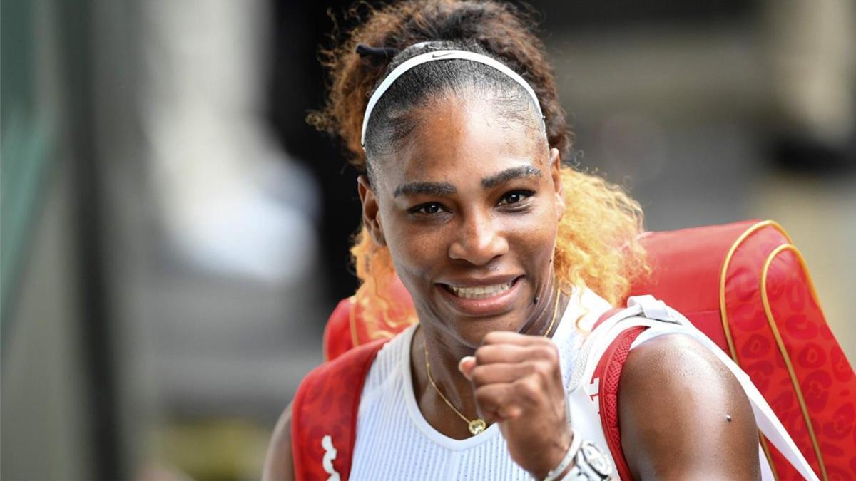 Serena Williams jugará la final de Wimbledon el sábado ante Halep