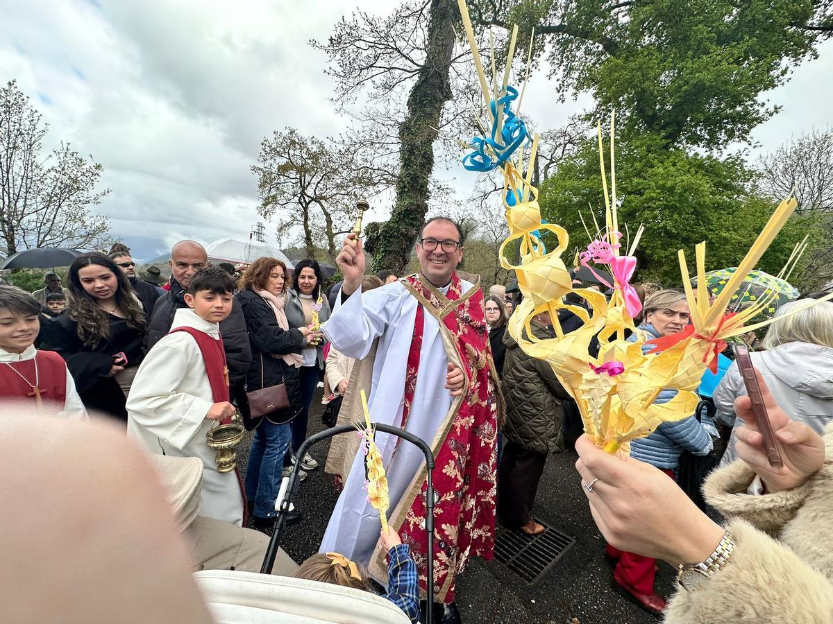 Domingo de Ramos: bendiciones en toda la comarca