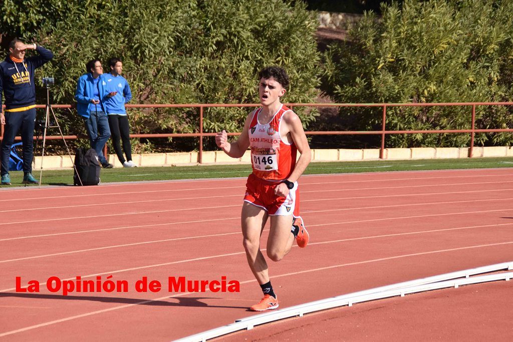 Regional absoluto y sub-23 de atletismo en Lorca (I)