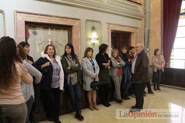 Homenaje a los policías locales jubilados en Murcia