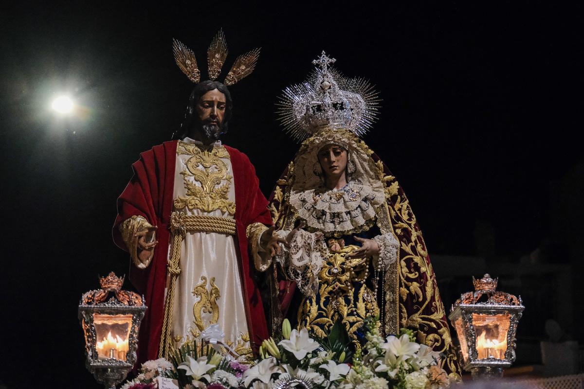 Traslado Prendimiento el Domingo de Pasión de 2024 en Capuchinos