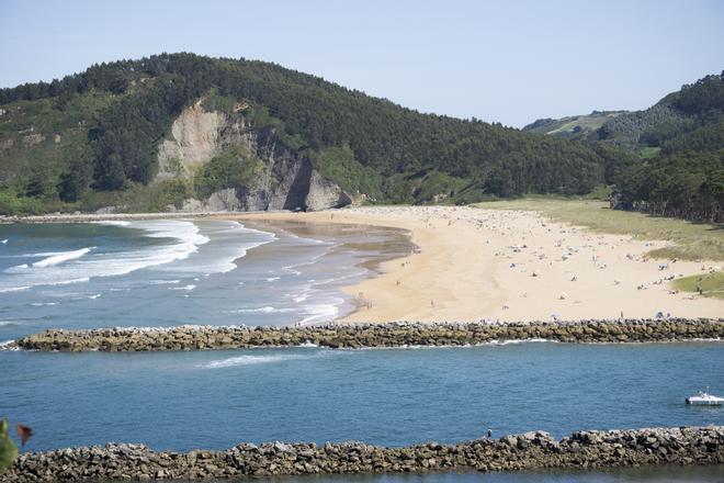 Playa de Robiles, Asturias