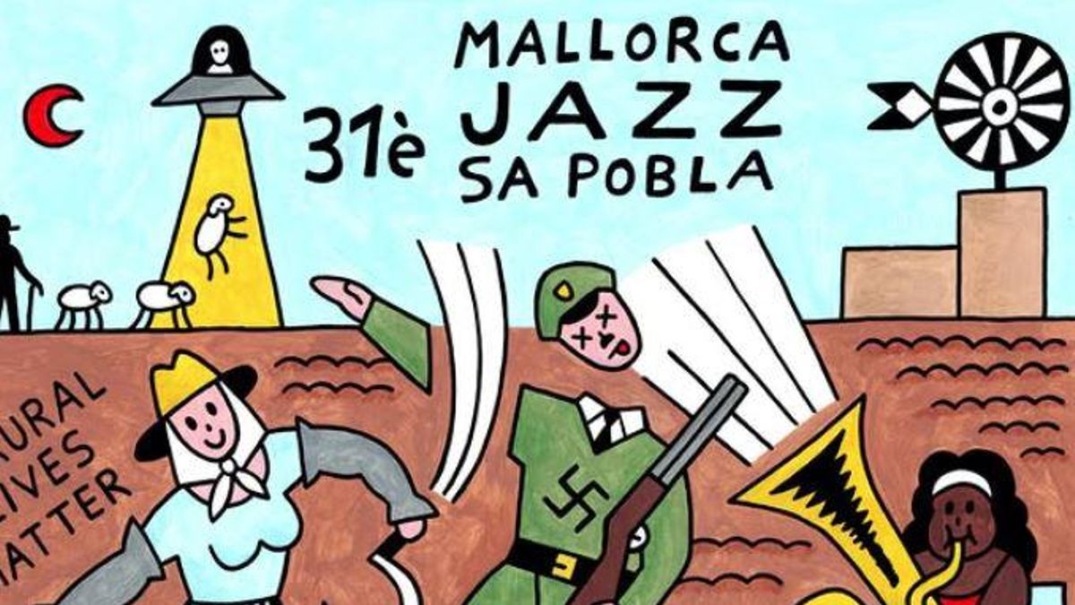 El cartel del Mallorca Jazz Festival de Sa Pobla 2025