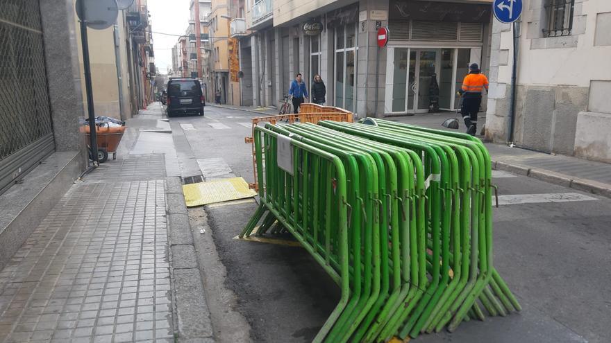 L’obra al primer tram del carrer Col·legi de Figueres comença el 3 de març