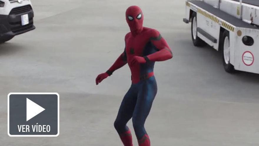 &#039;Capitán América Civil War&#039;: espectacular vídeo de Spiderman en el rodaje