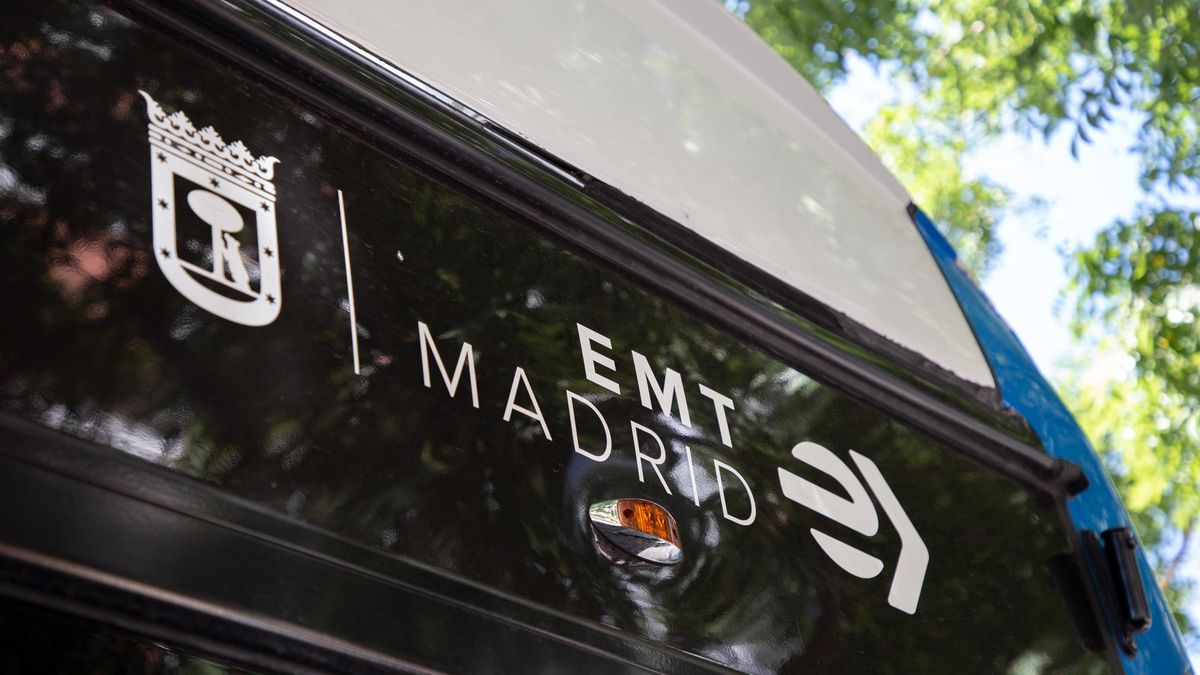 Un autobús de la EMT de Madrid en una imagen de archivo.