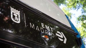 Un autobús de la EMT de Madrid en una imagen de archivo.