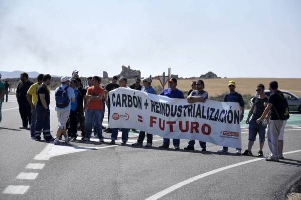 Fotogalería de la huelga de la minería en Aragón