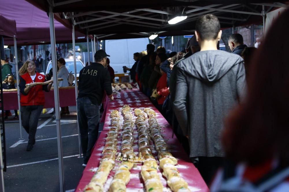 Roscón de Reyes gigante en La Orotava, 2020